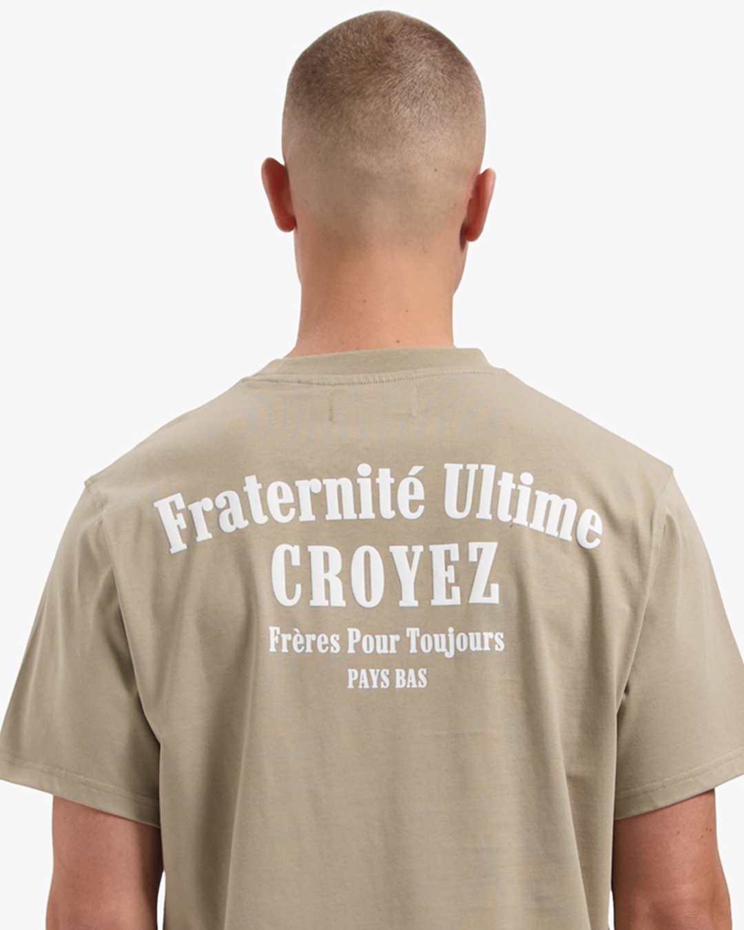 CROYEZ FRATERNITÉ T-SHIRT | SAND