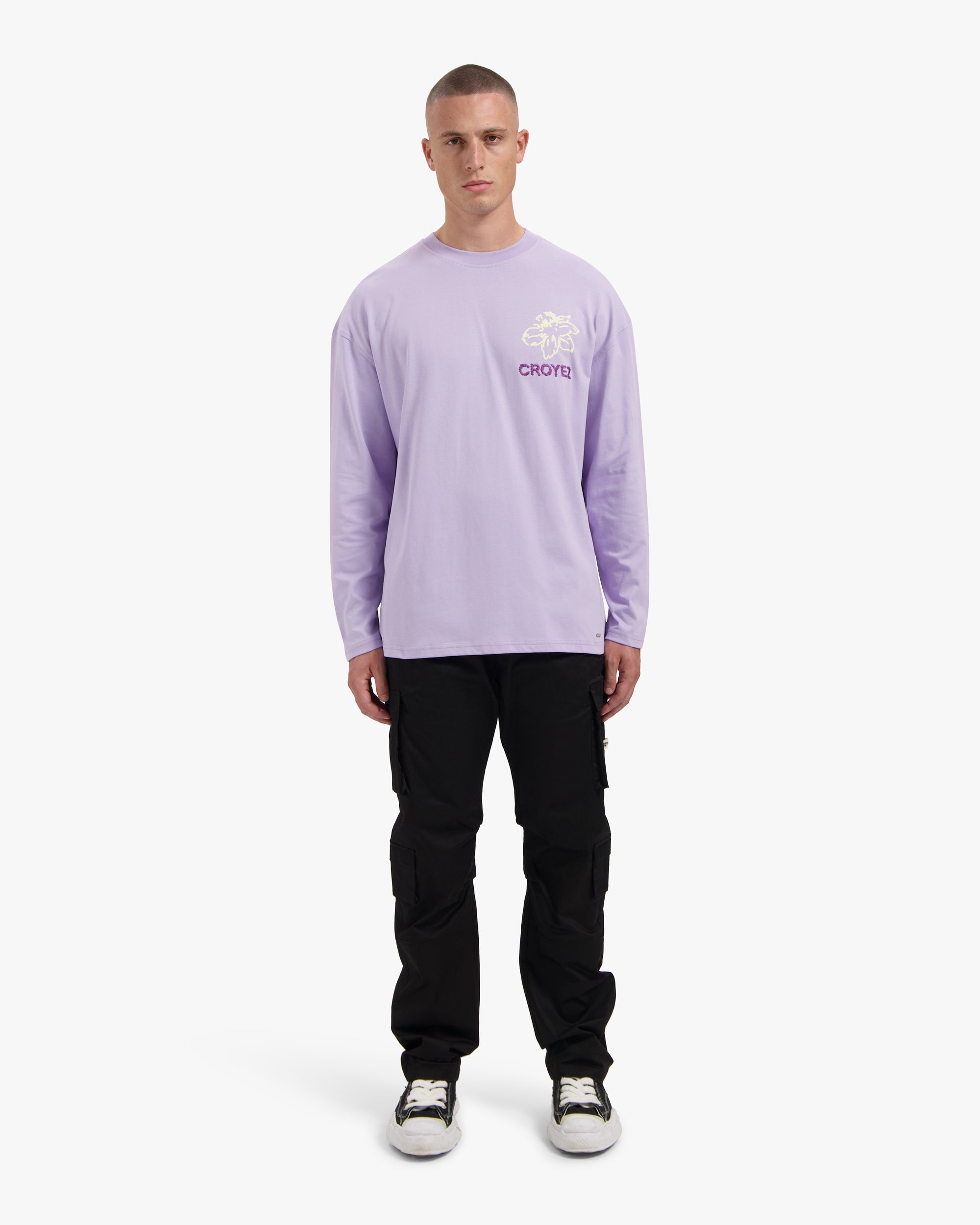 CROYEZ GARDENER LONGSLEEVE T-SHIRT | LILAC
