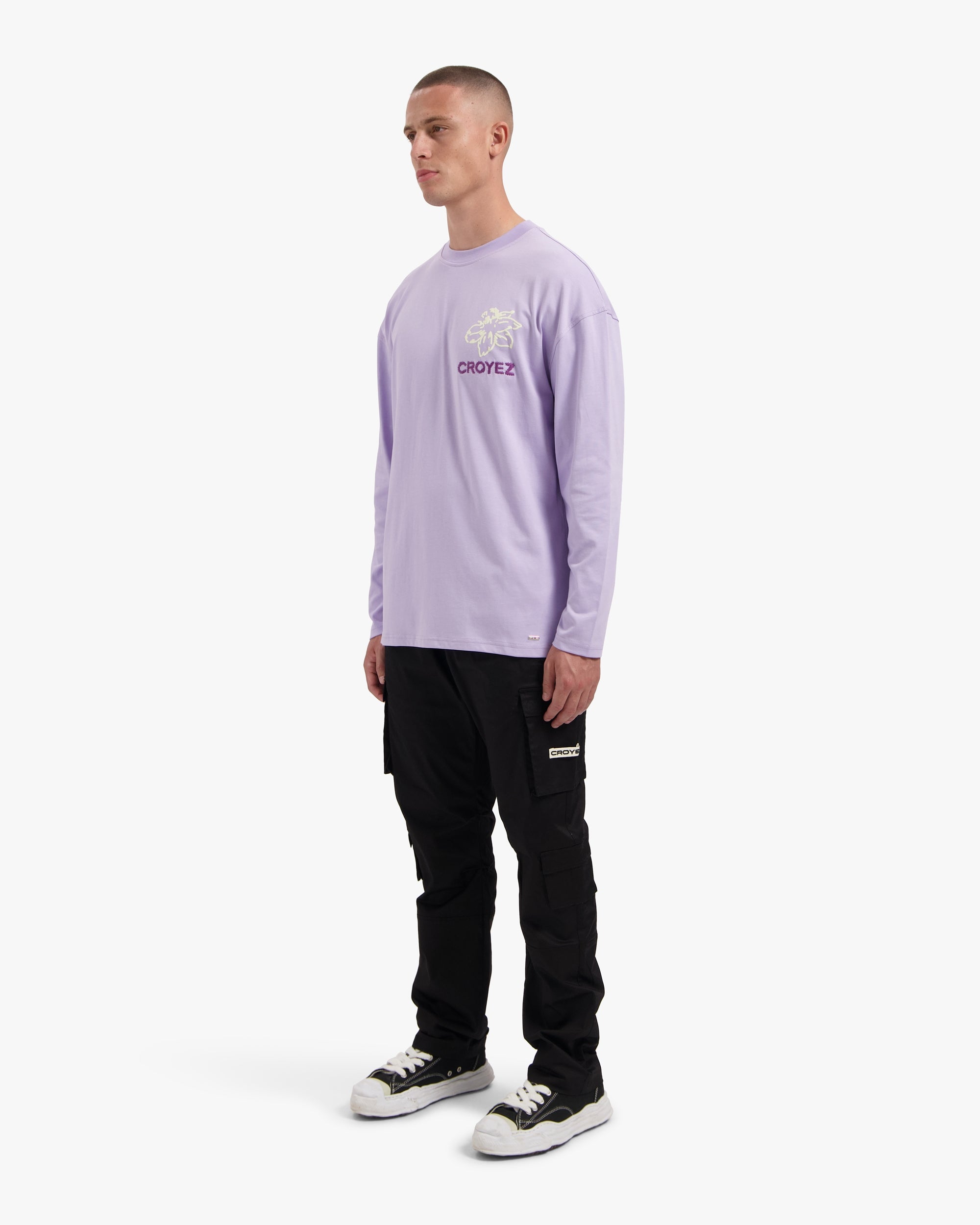 CROYEZ GARDENER LONGSLEEVE T-SHIRT | LILAC