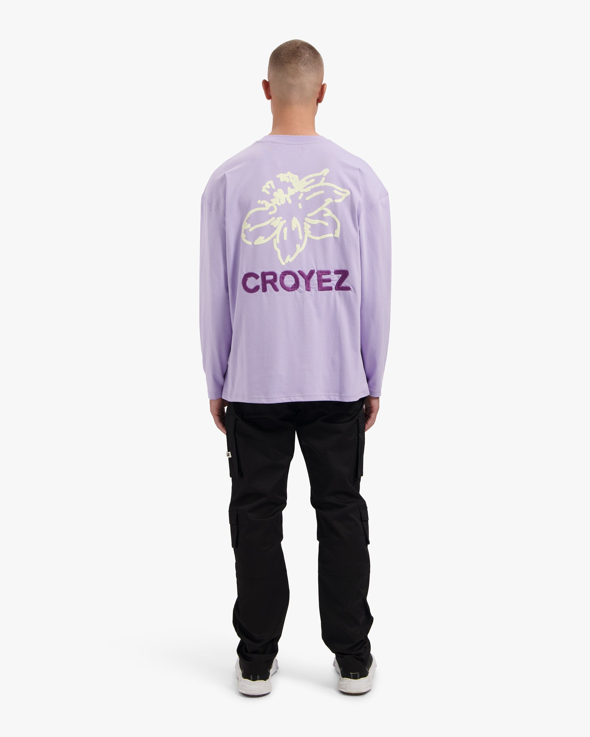CROYEZ GARDENER LONGSLEEVE T-SHIRT | LILAC