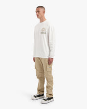CROYEZ GARDENER LONGSLEEVE T-SHIRT | WHITE