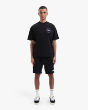 CROYEZ MOROCCAN T-SHIRT | BLACK/PINK