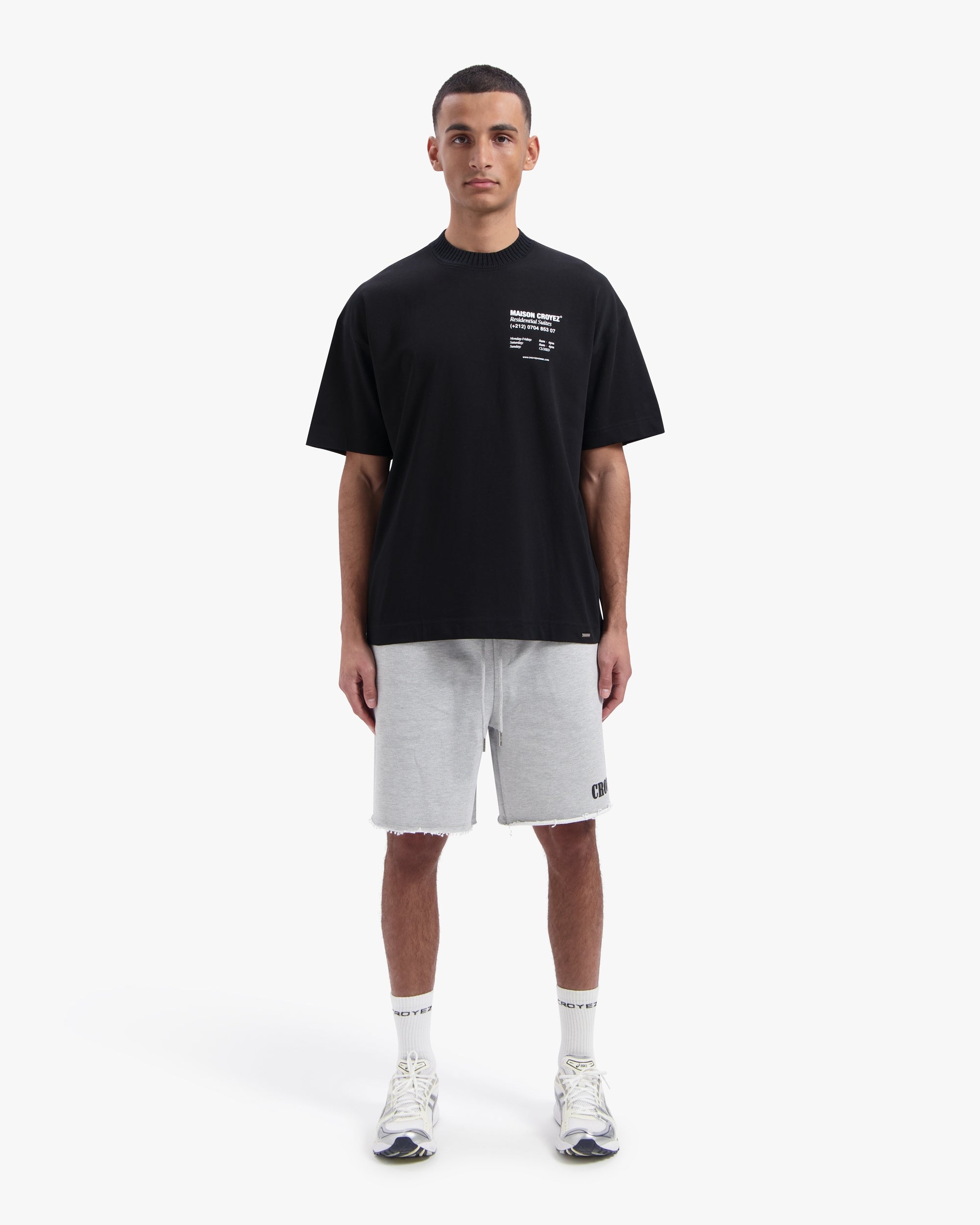 CROYEZ MAISON T-SHIRT | BLACK