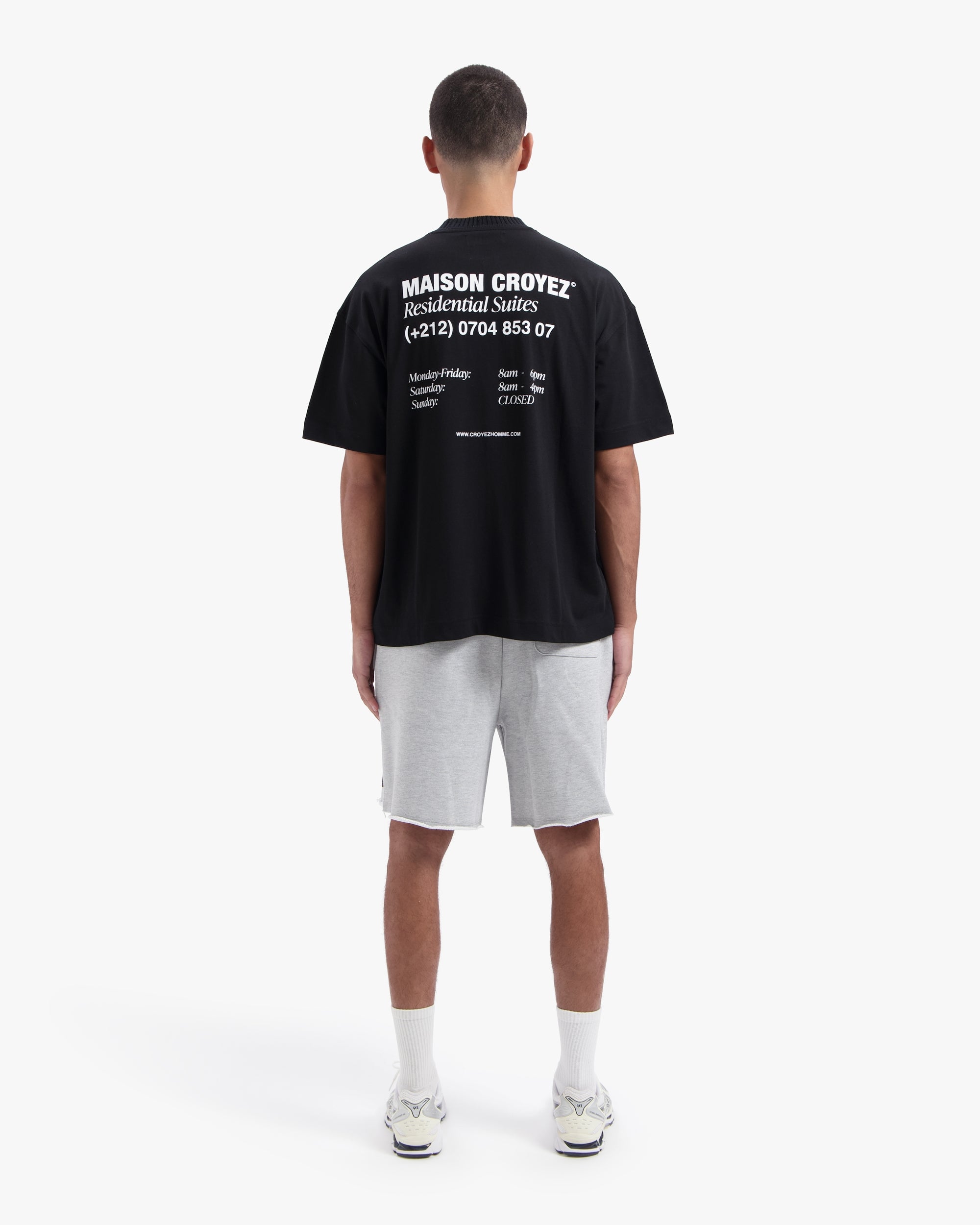 CROYEZ MAISON T-SHIRT | BLACK