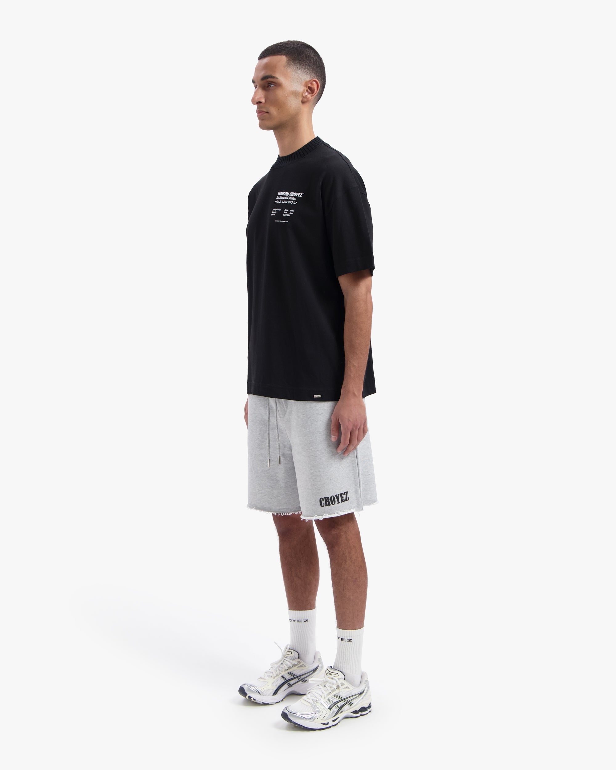 CROYEZ MAISON T-SHIRT | BLACK