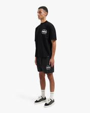 CROYEZ STAMP SWIM SHORTS | BLACK