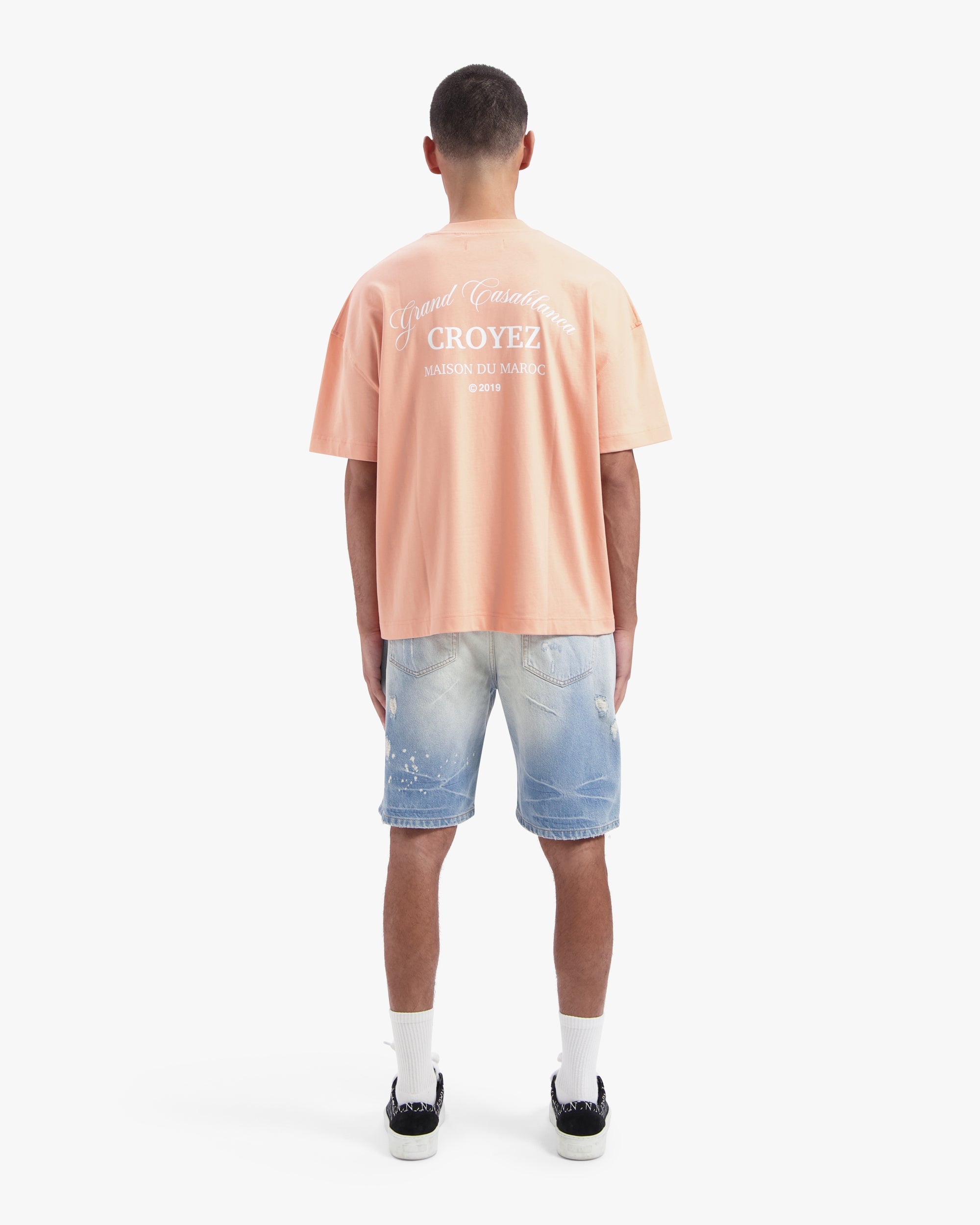 CROYEZ GRAND CASABLANCA T-SHIRT | PEACH