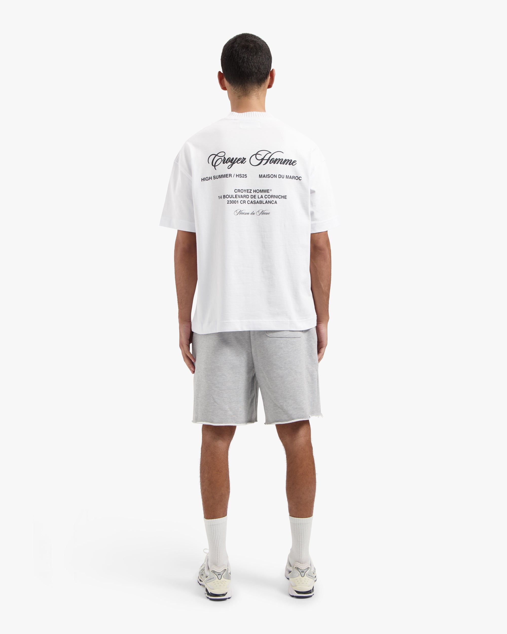 CROYEZ SHOWROOM T-SHIRT | WHITE/BLACK