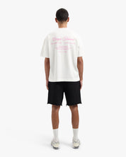 CROYEZ SHOWROOM T-SHIRT | OFF-WHITE/PINK
