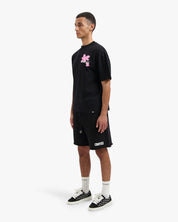 CROYEZ BOTANIQUE T-SHIRT | BLACK/PINK