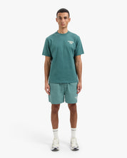 CROYEZ FRATERNITÉ T-SHIRT | GREEN/OFF-WHITE
