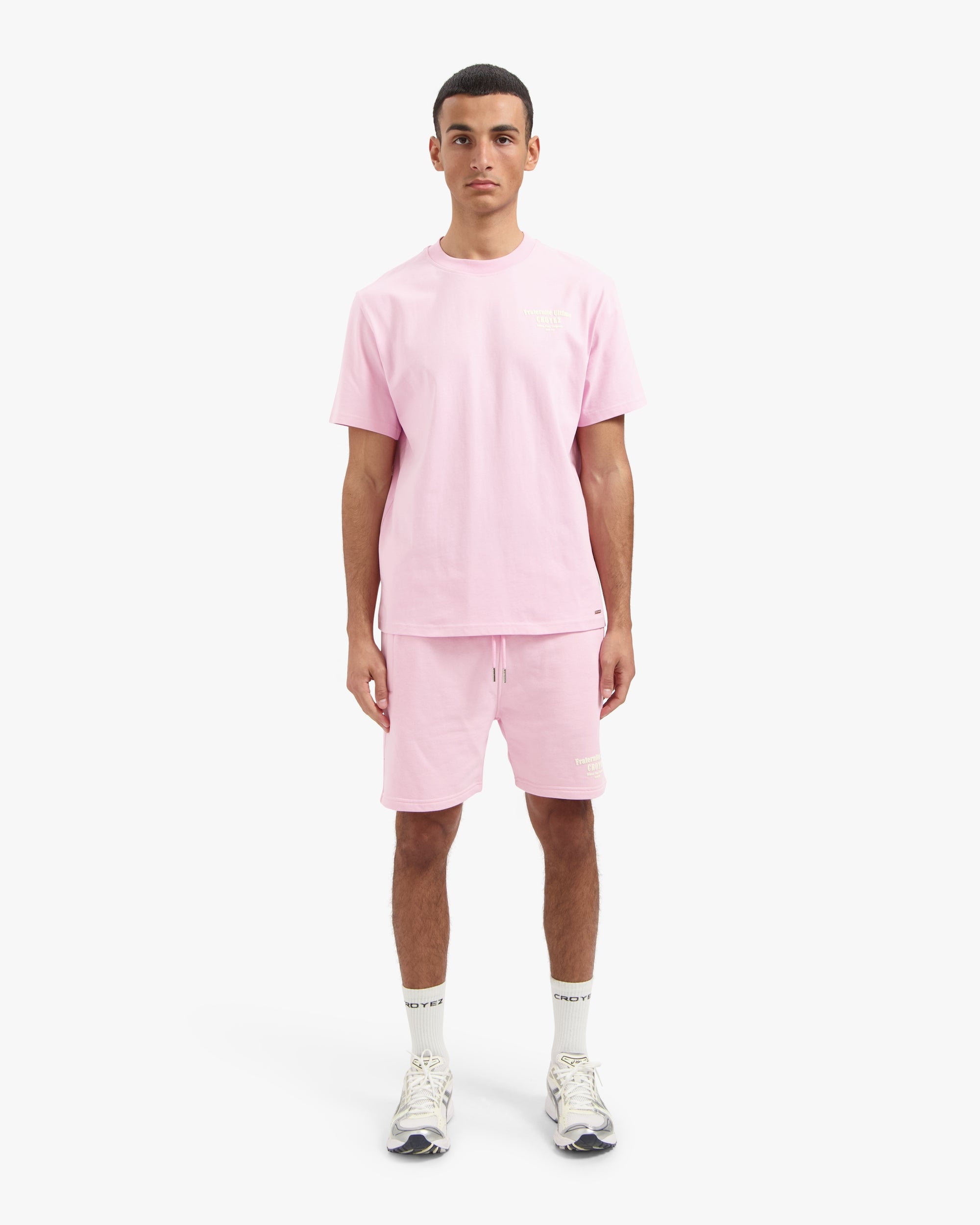CROYEZ FRATERNITÉ SHORTS | PINK