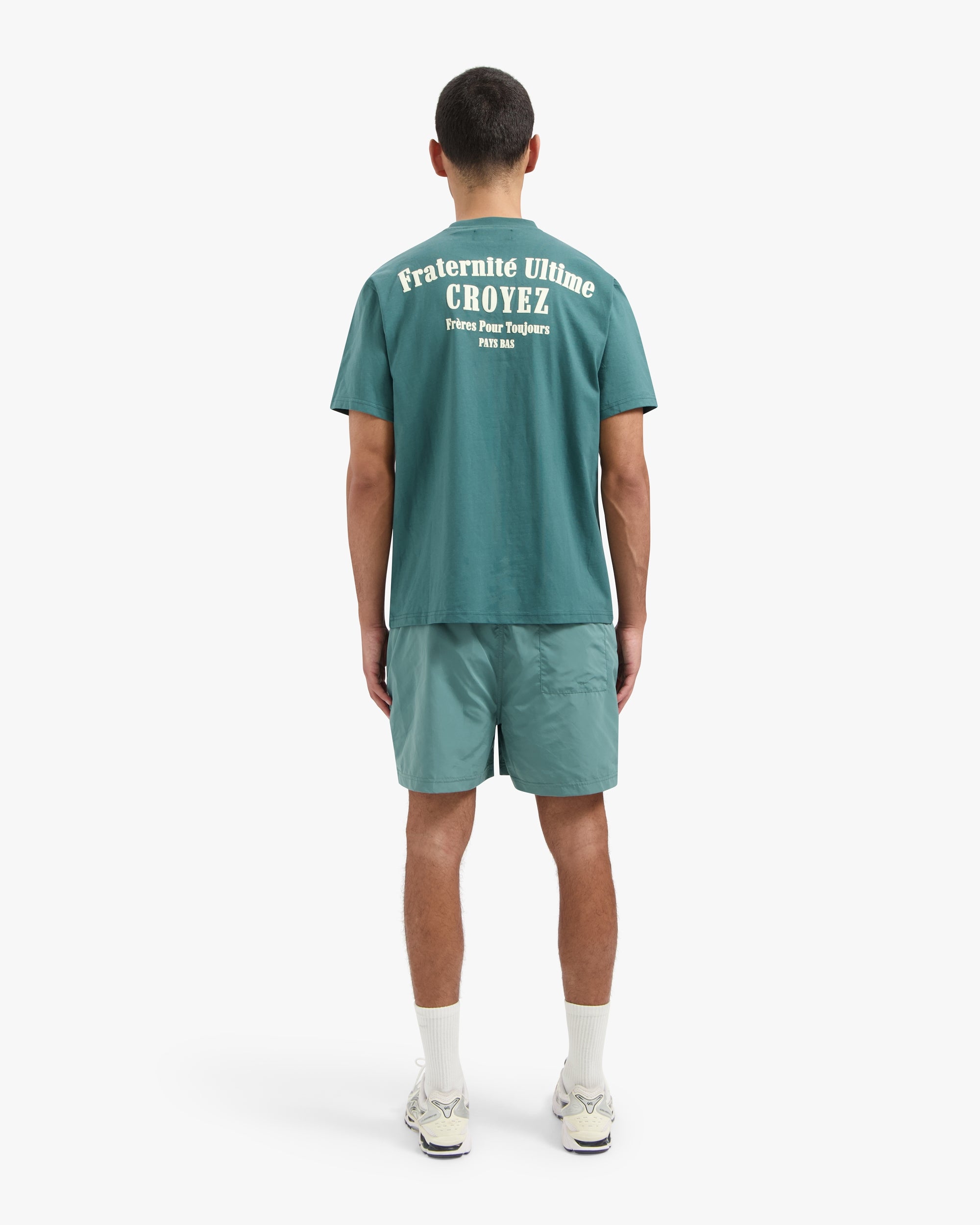CROYEZ FRATERNITÉ SWIM SHORTS | GREEN