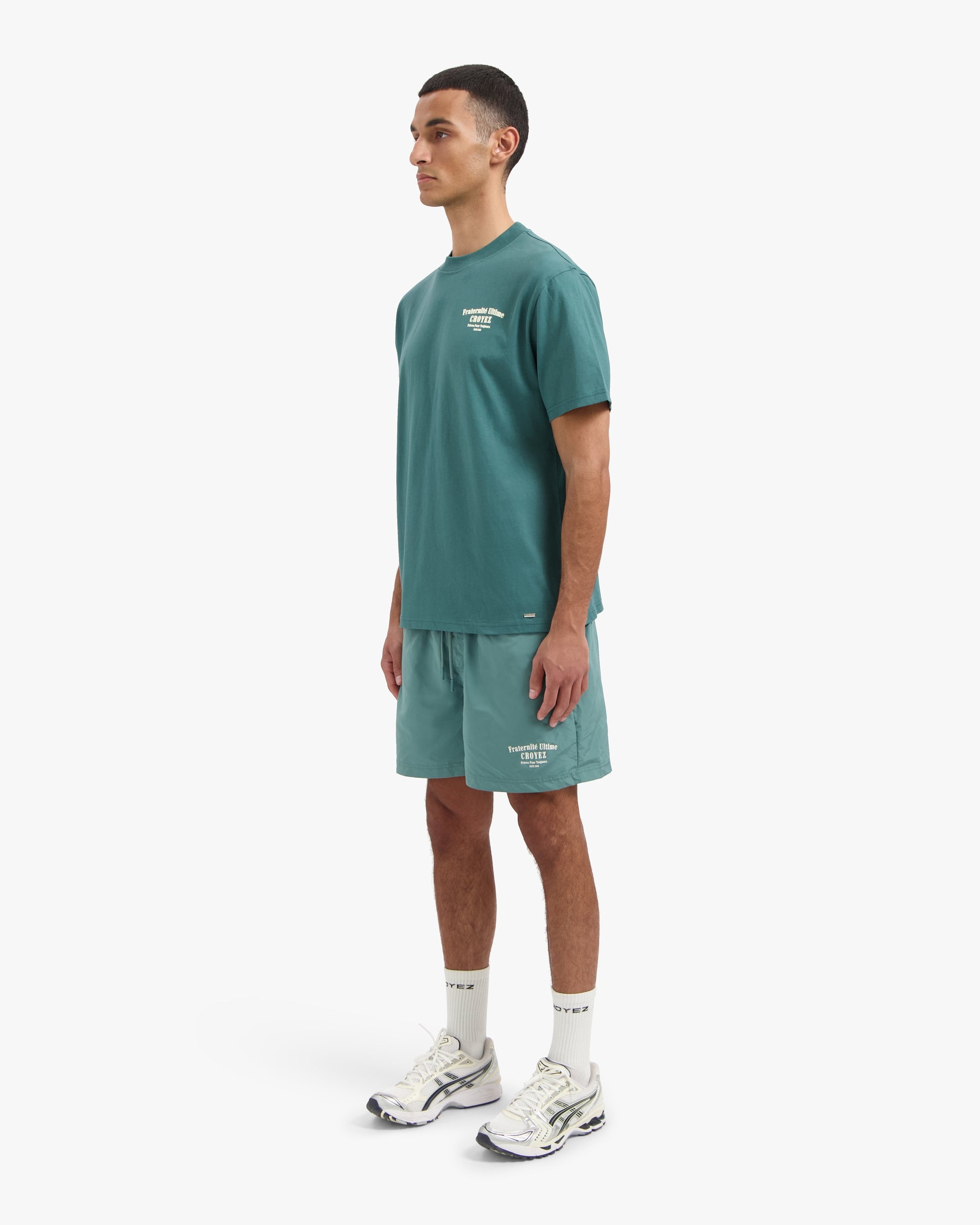 CROYEZ FRATERNITÉ SWIM SHORTS | GREEN