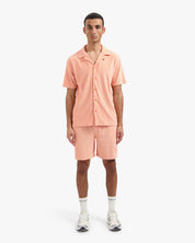 CROYEZ FRATERNITÉ TOWELLING SHIRT | PEACH