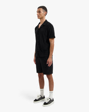 CROYEZ FRATERNITÉ TOWELLING SHORTS | BLACK