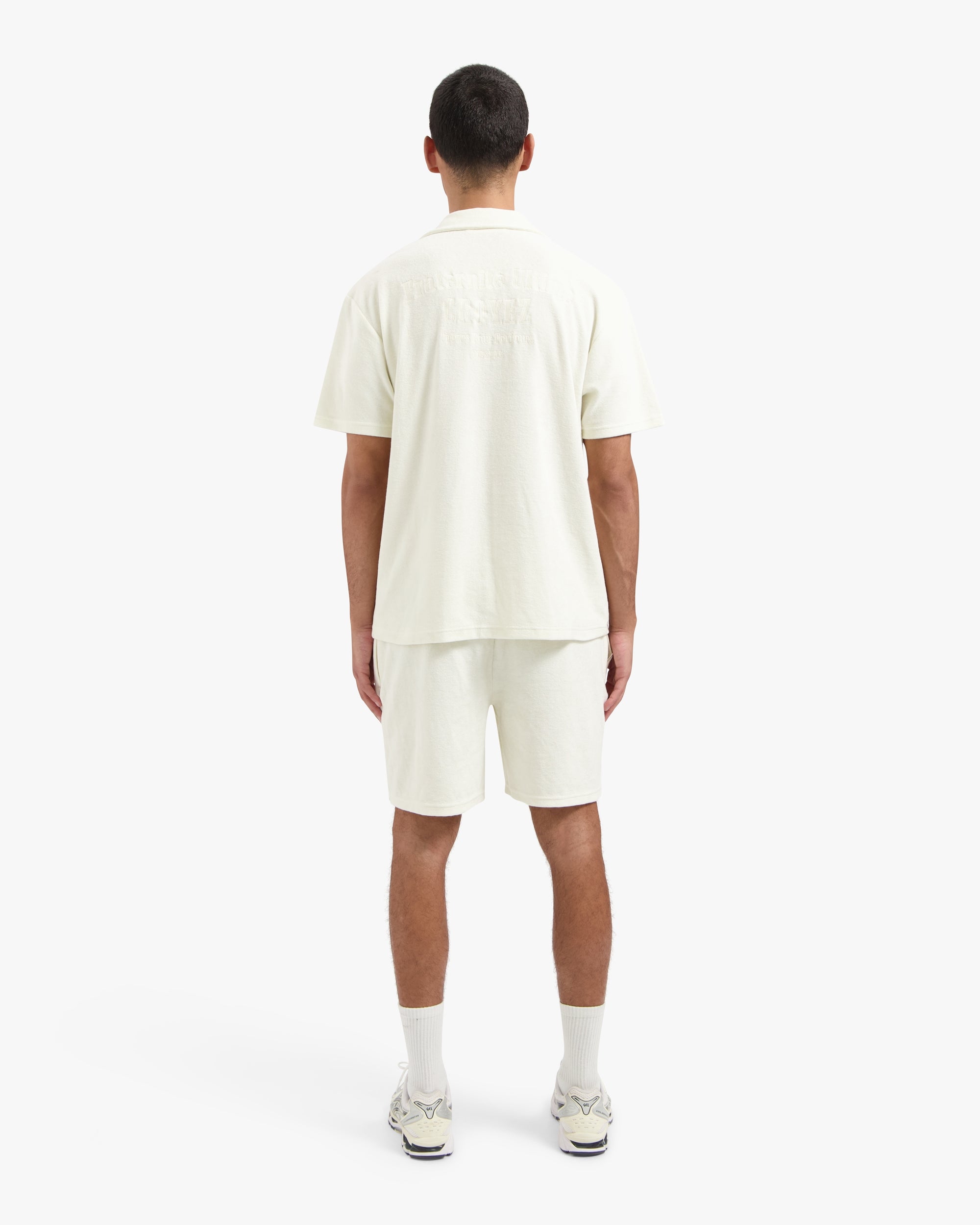 CROYEZ FRATERNITÉ TOWELLING SHIRT | OFF-WHITE