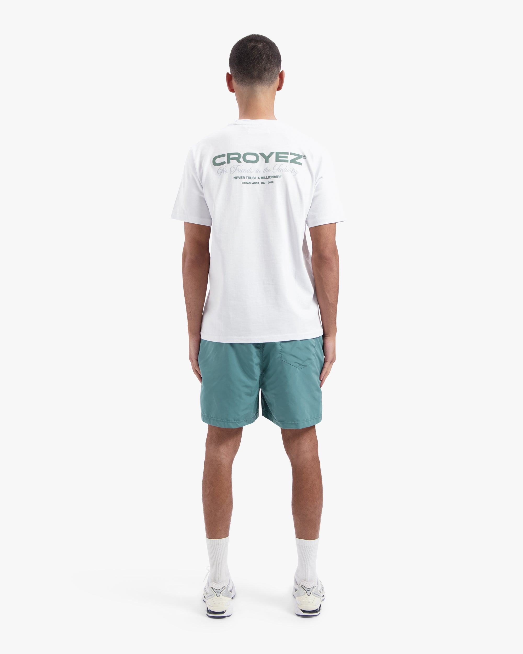 CROYEZ ARTWORK T-SHIRT | WHITE/GREEN