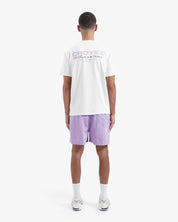 CROYEZ ARTWORK T-SHIRT | OFF-WHITE/LILAC
