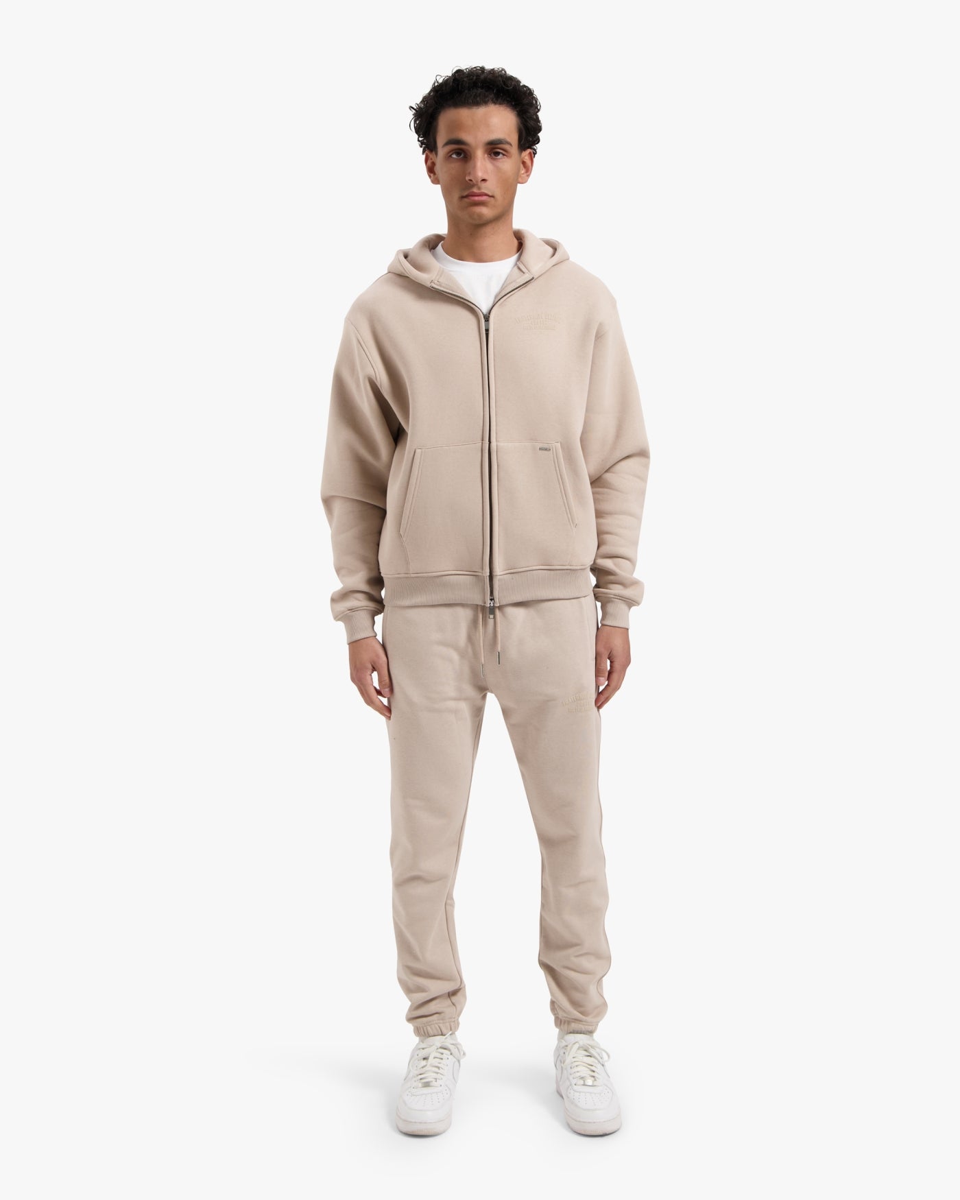 CROYEZ FRATERNITÉ ZIP HOODIE - SAND