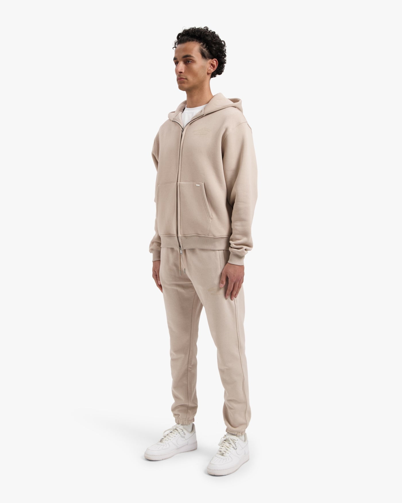 CROYEZ FRATERNITÉ ZIP HOODIE - SAND