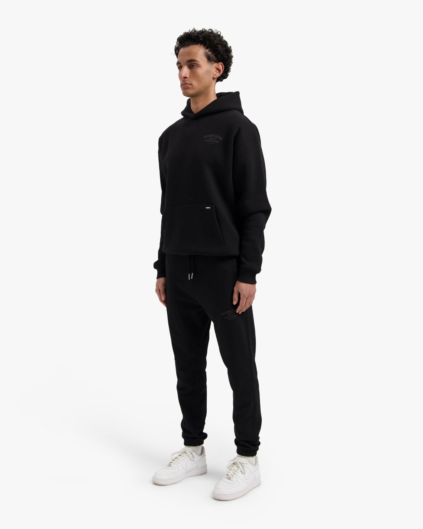 CROYEZ FRATERNITÉ HOODIE - BLACK