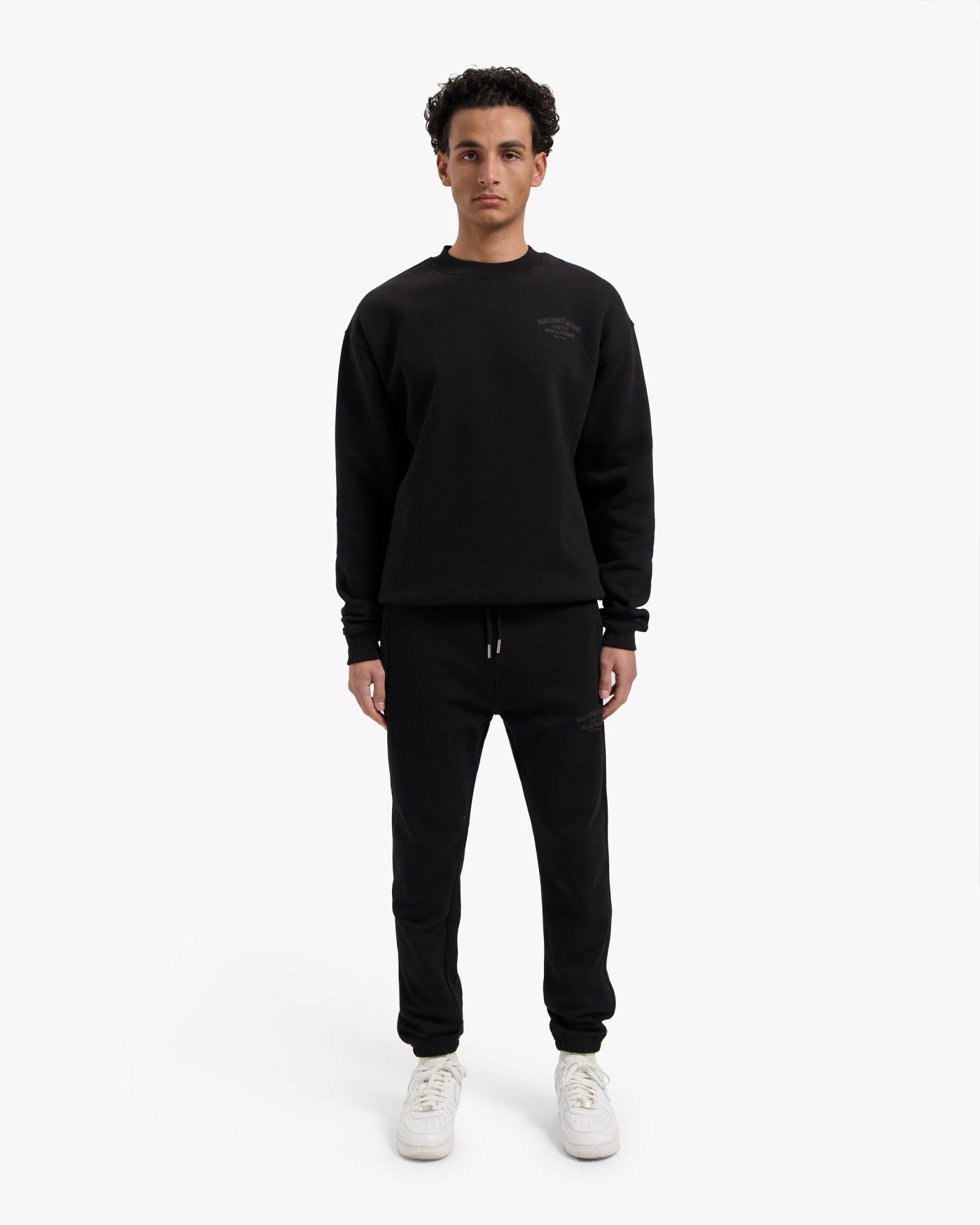 CROYEZ FRATERNITÉ SWEATER - BLACK