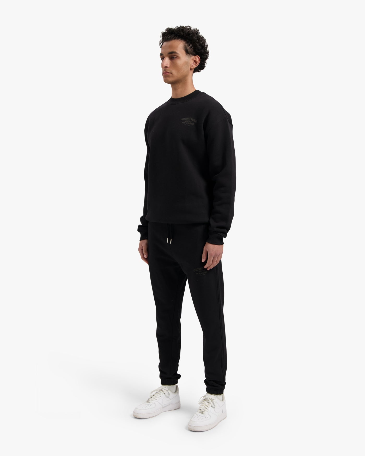 CROYEZ FRATERNITÉ SWEATER - BLACK