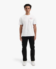 CROYEZ GALLERY T-SHIRT | WHITE/RED