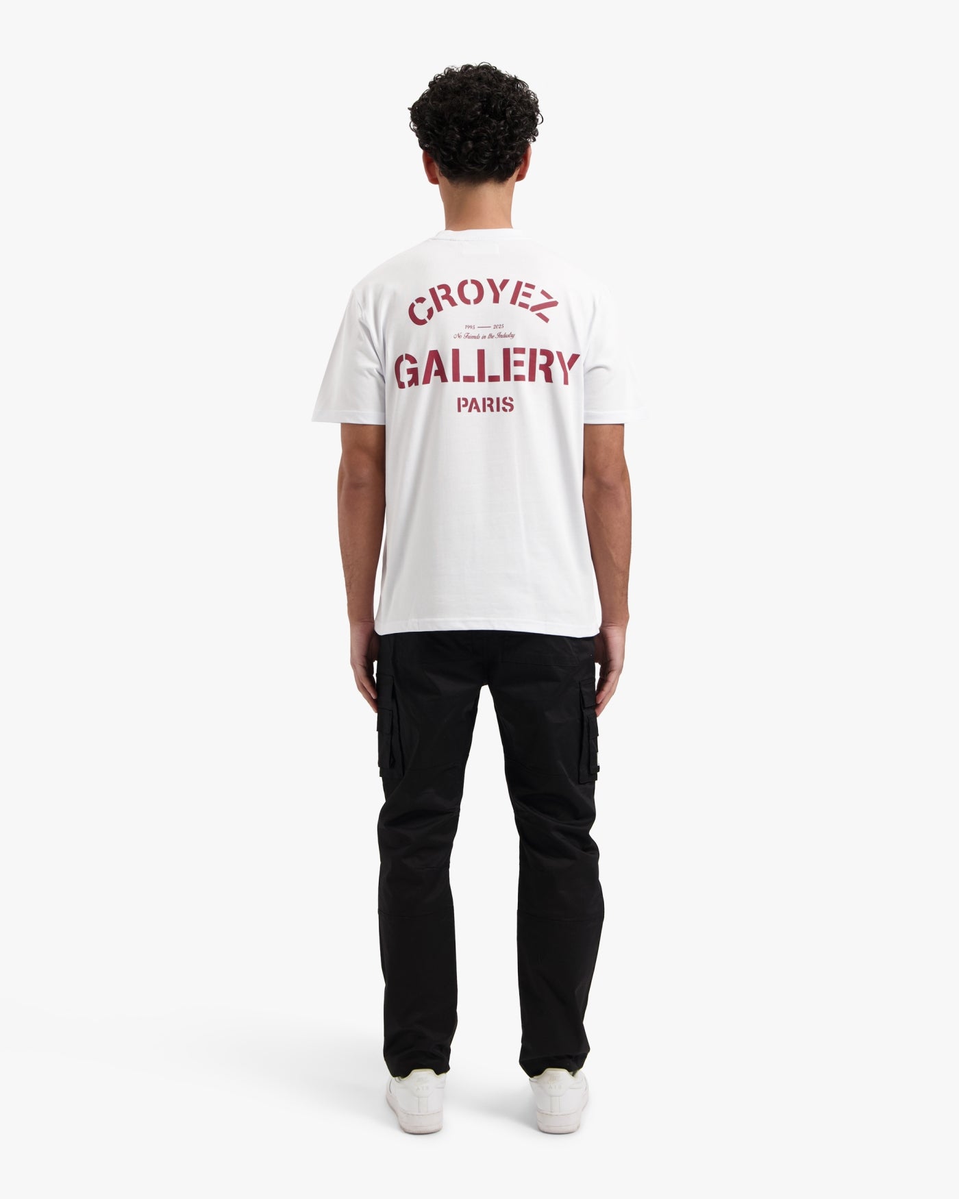 CROYEZ GALLERY T-SHIRT - WHITE/RED