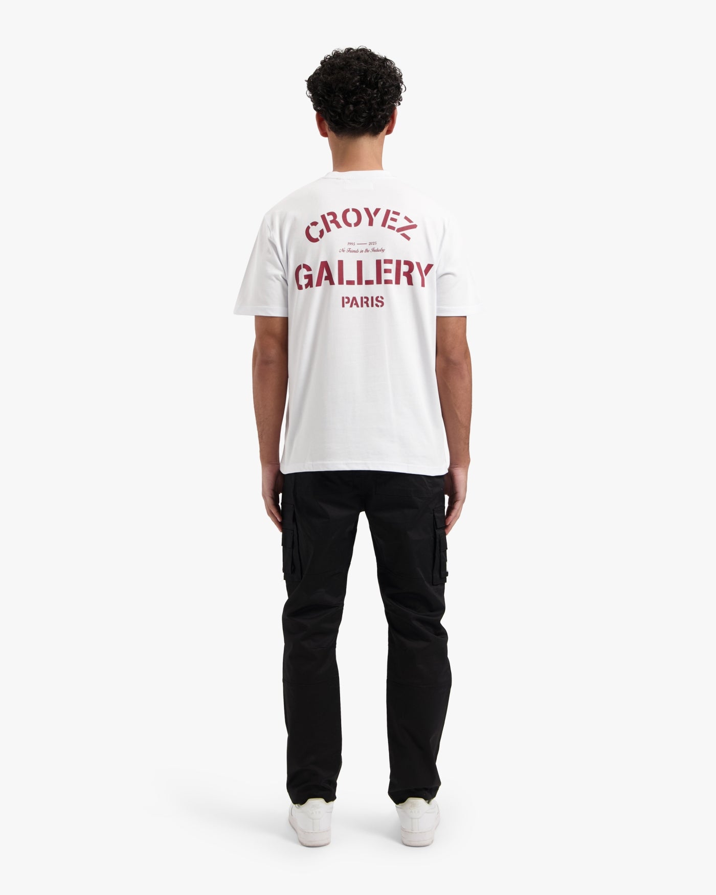CROYEZ GALLERY T-SHIRT | WHITE/RED