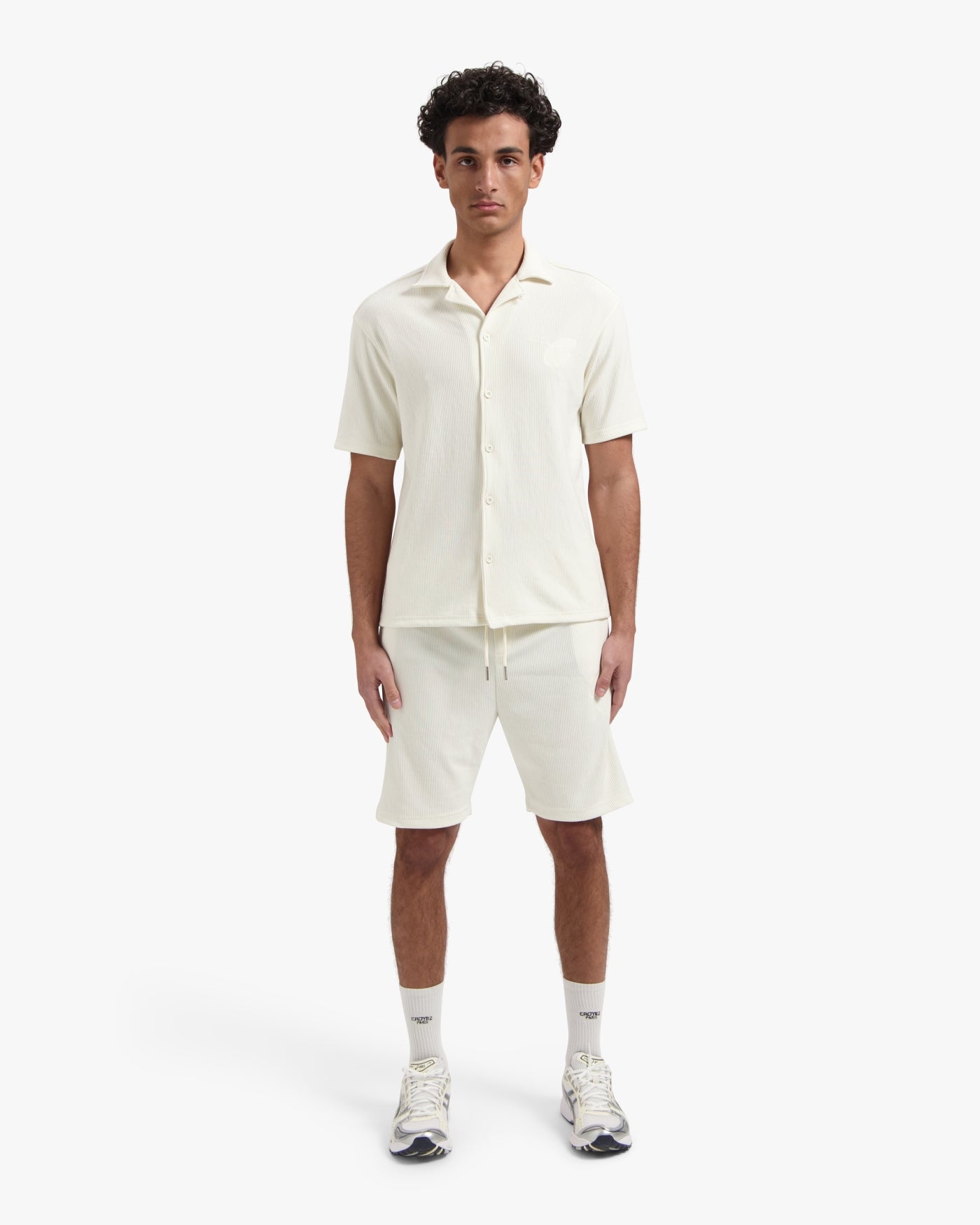 CROYEZ RIBBED SHIRT | OFF-WHITE