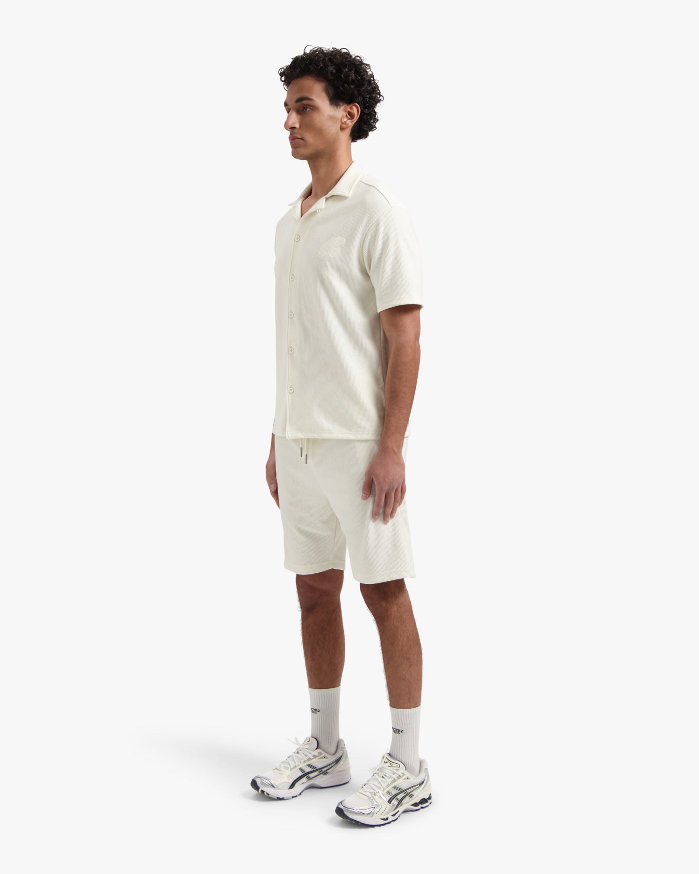 CROYEZ RIBBED SHIRT | OFF-WHITE