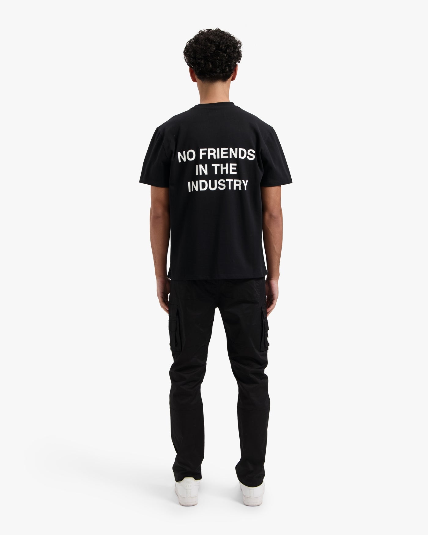 CROYEZ NO FRIENDS T-SHIRT | BLACK