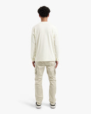 CROYEZ PUFFED HEART LONGSLEEVE T-SHIRT | OFF-WHITE