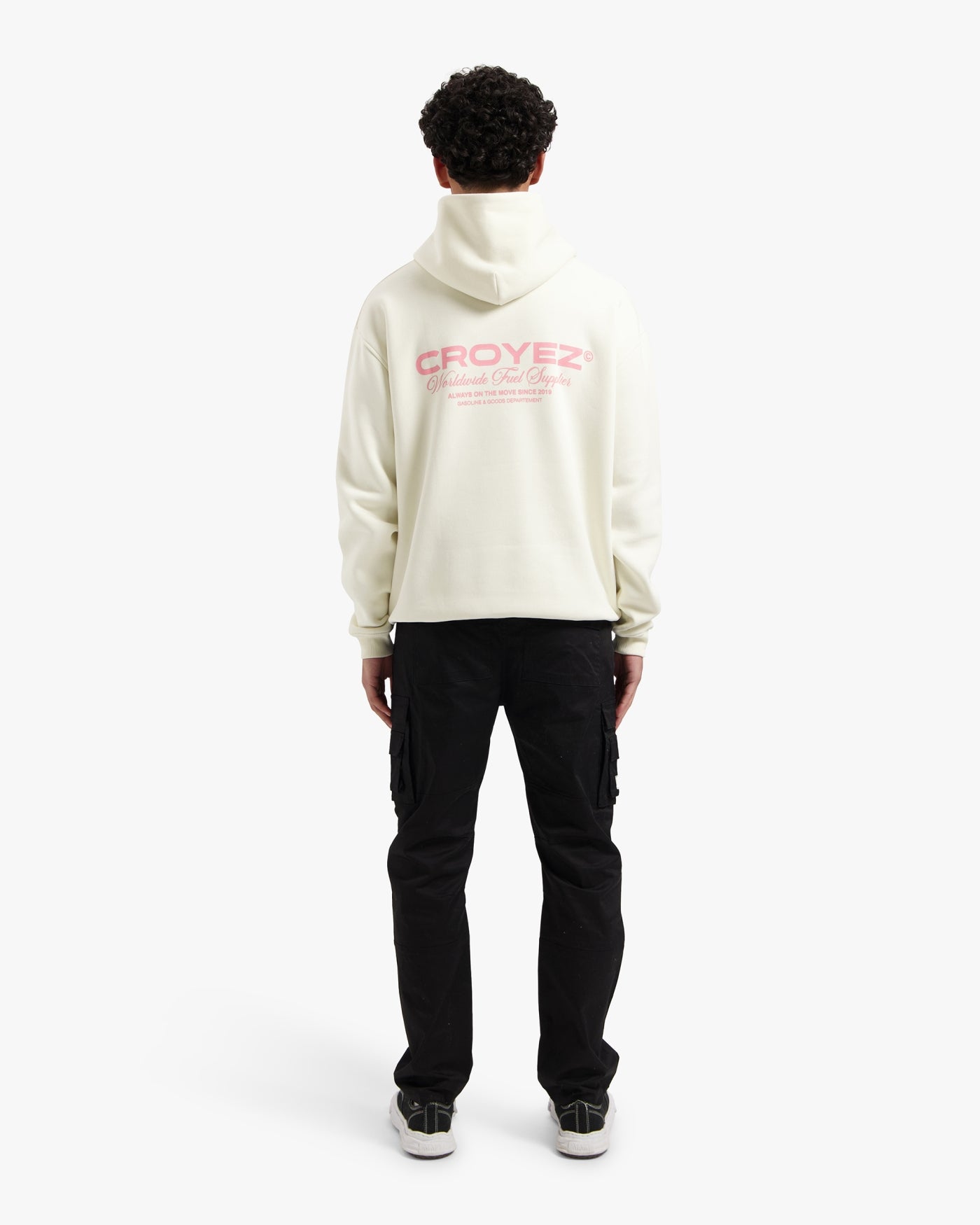 CROYEZ WORLDWIDE SUPPLIER HOODIE - OFF-WHITE