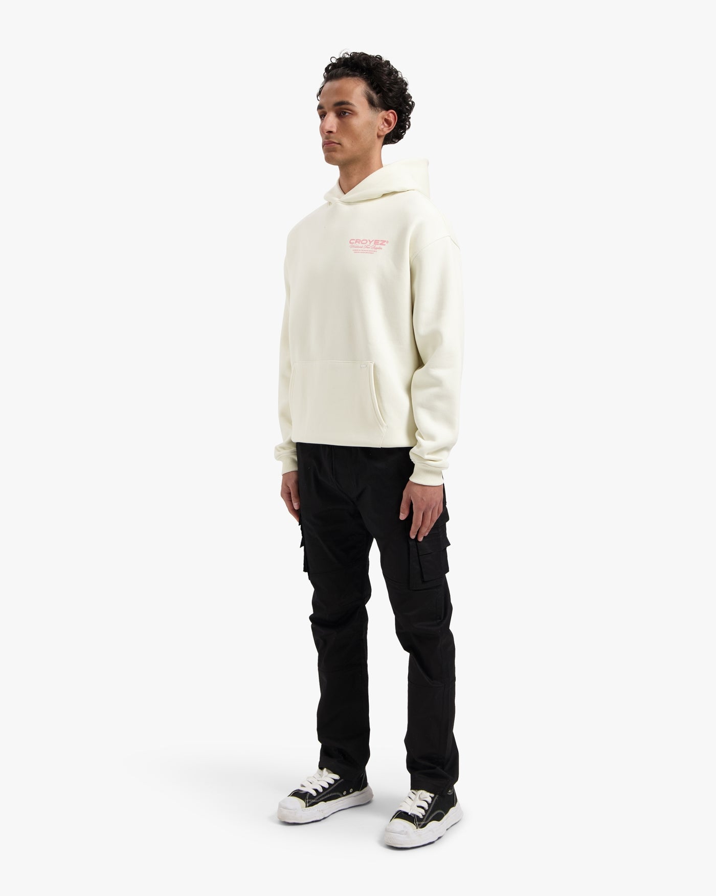 CROYEZ WORLDWIDE SUPPLIER HOODIE - OFF-WHITE