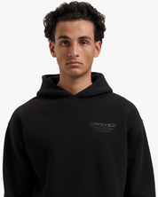 CROYEZ WORLDWIDE SUPPLIER HOODIE | BLACK