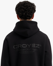 CROYEZ WORLDWIDE SUPPLIER HOODIE | BLACK