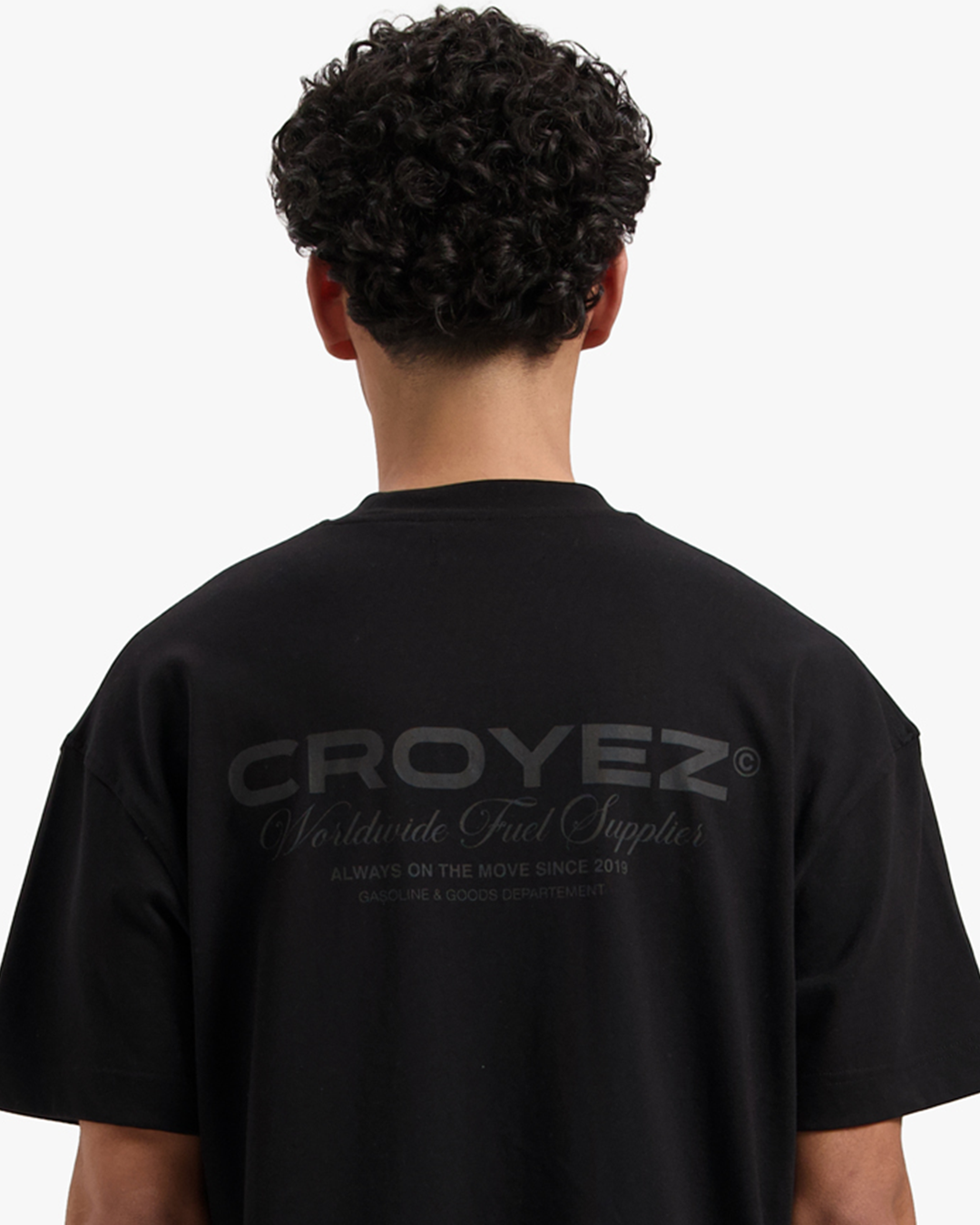 CROYEZ WORLDWIDE SUPPLIER T-SHIRT | BLACK