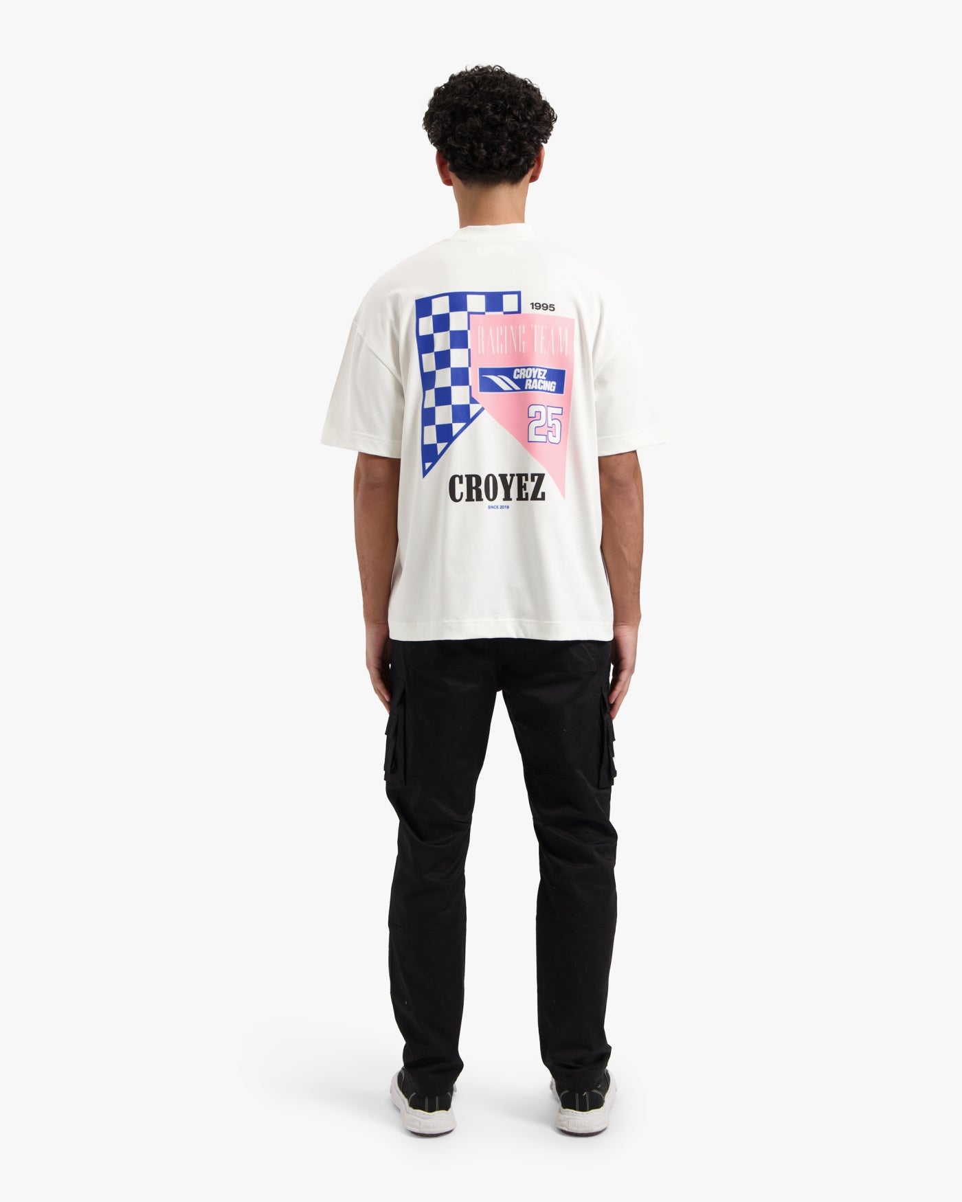 CROYEZ FUMES FLAG T-SHIRT - OFF-WHITE