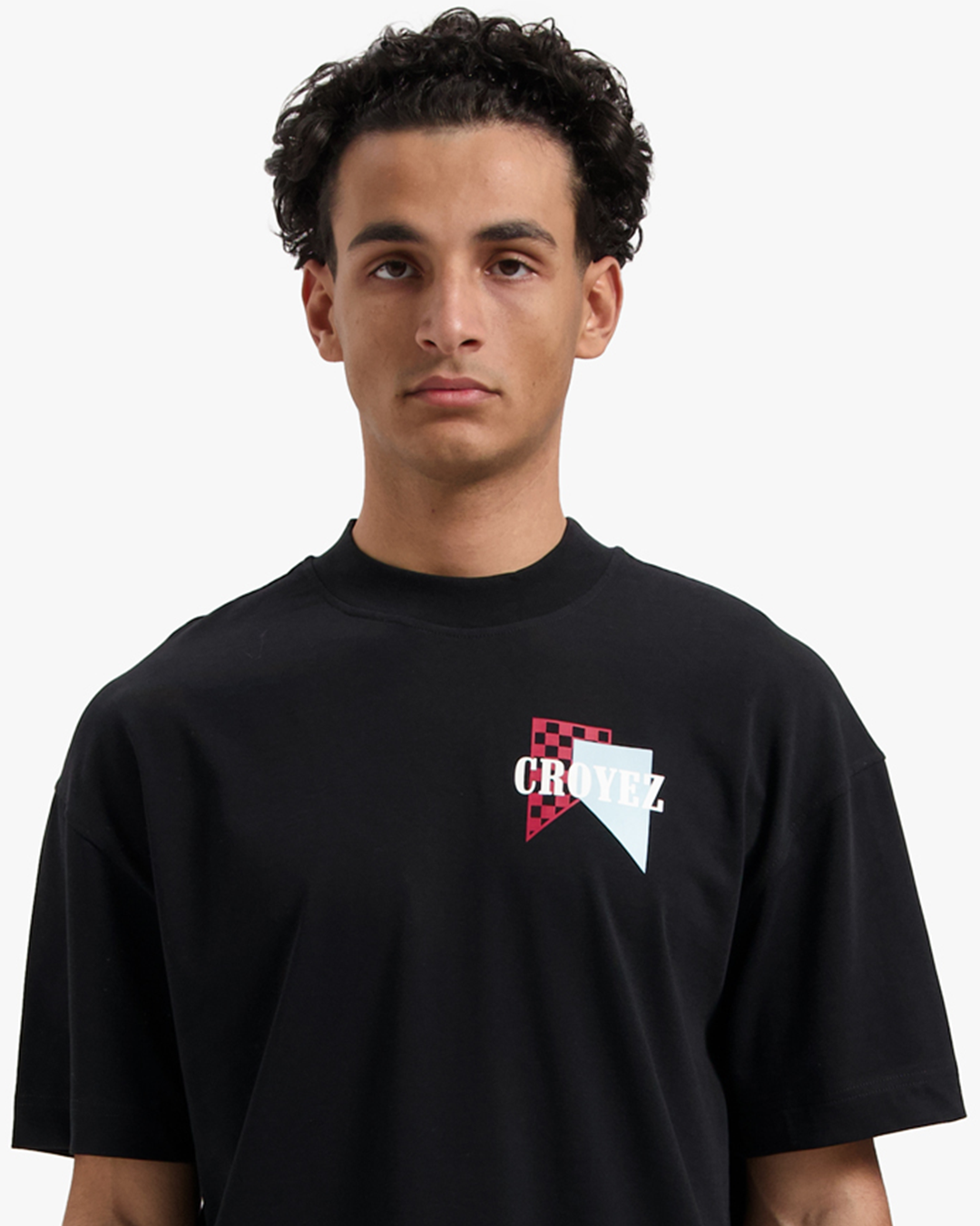 CROYEZ FUMES FLAG T-SHIRT | BLACK