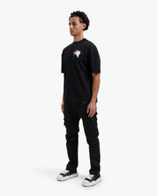 CROYEZ FUMES FLAG T-SHIRT | BLACK