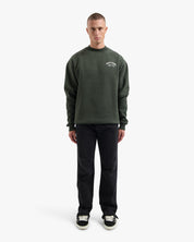 CROYEZ ARTIST CLUB SWEATER | DARK GREEN