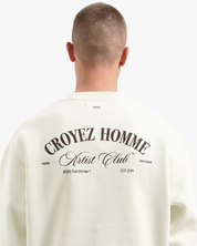 CROYEZ ARTIST CLUB SWEATER | OFF-WHITE