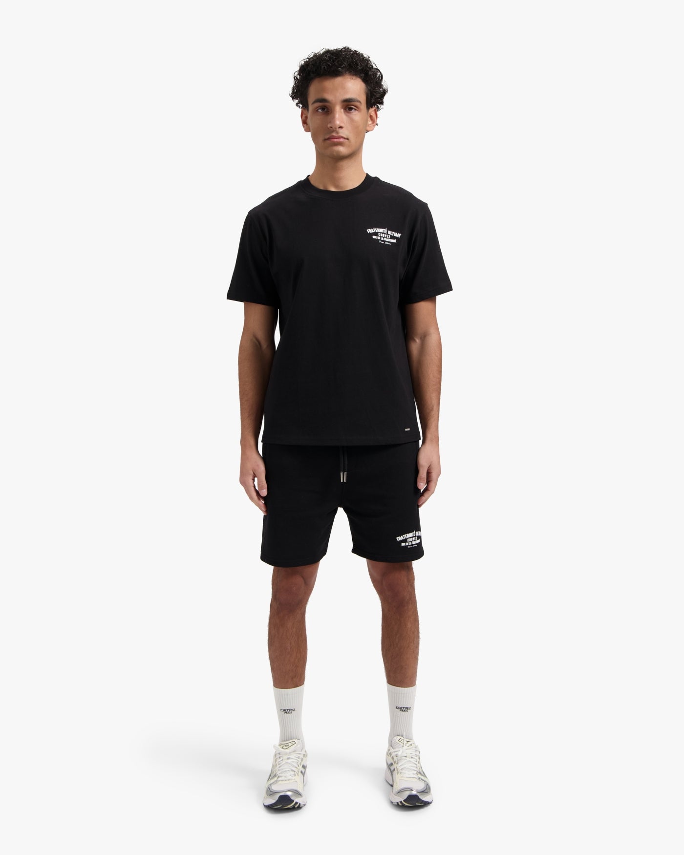 CROYEZ FRATERNITÉ SHORTS | BLACK