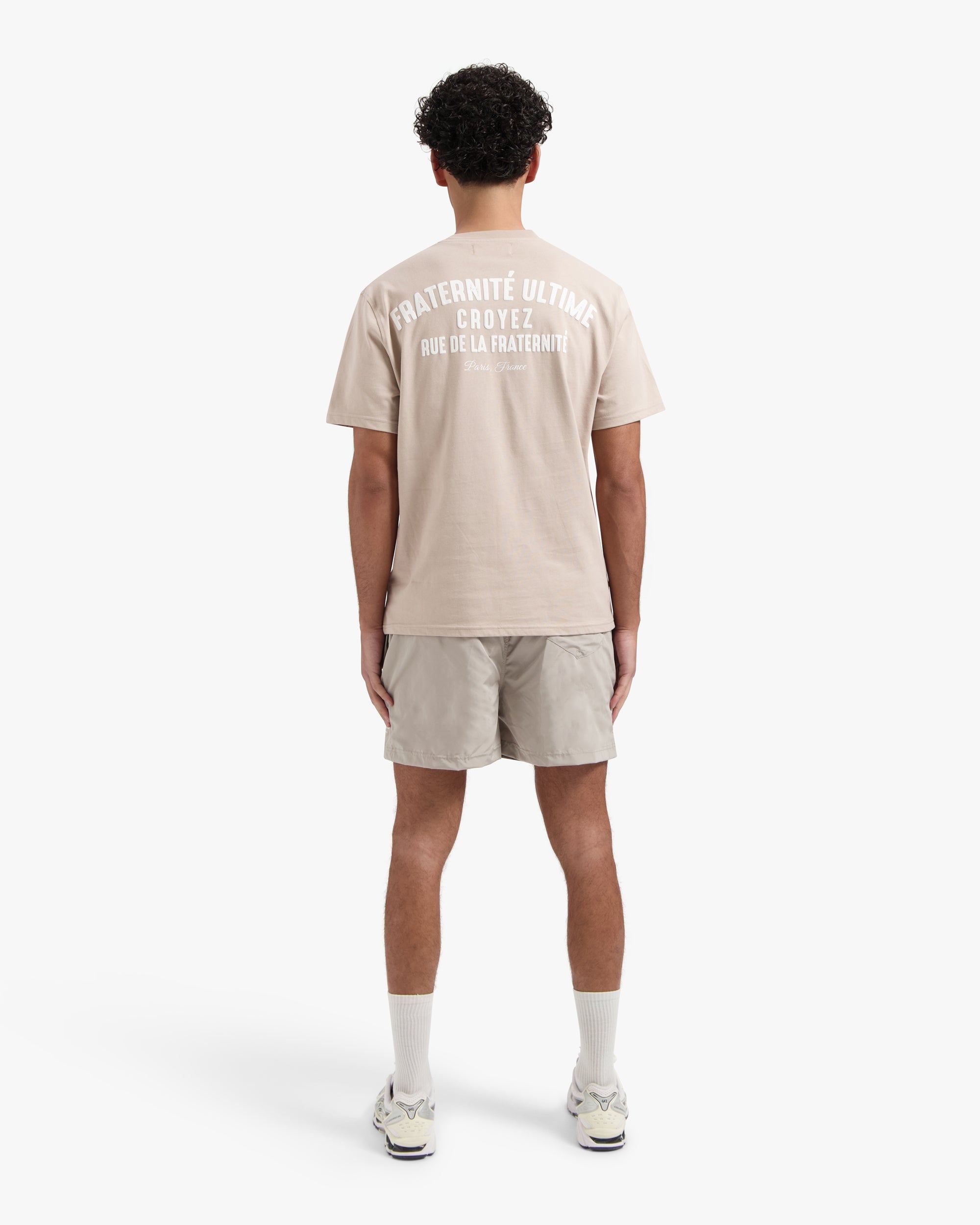 CROYEZ FRATERNITÉ SWIM SHORTS | STONE