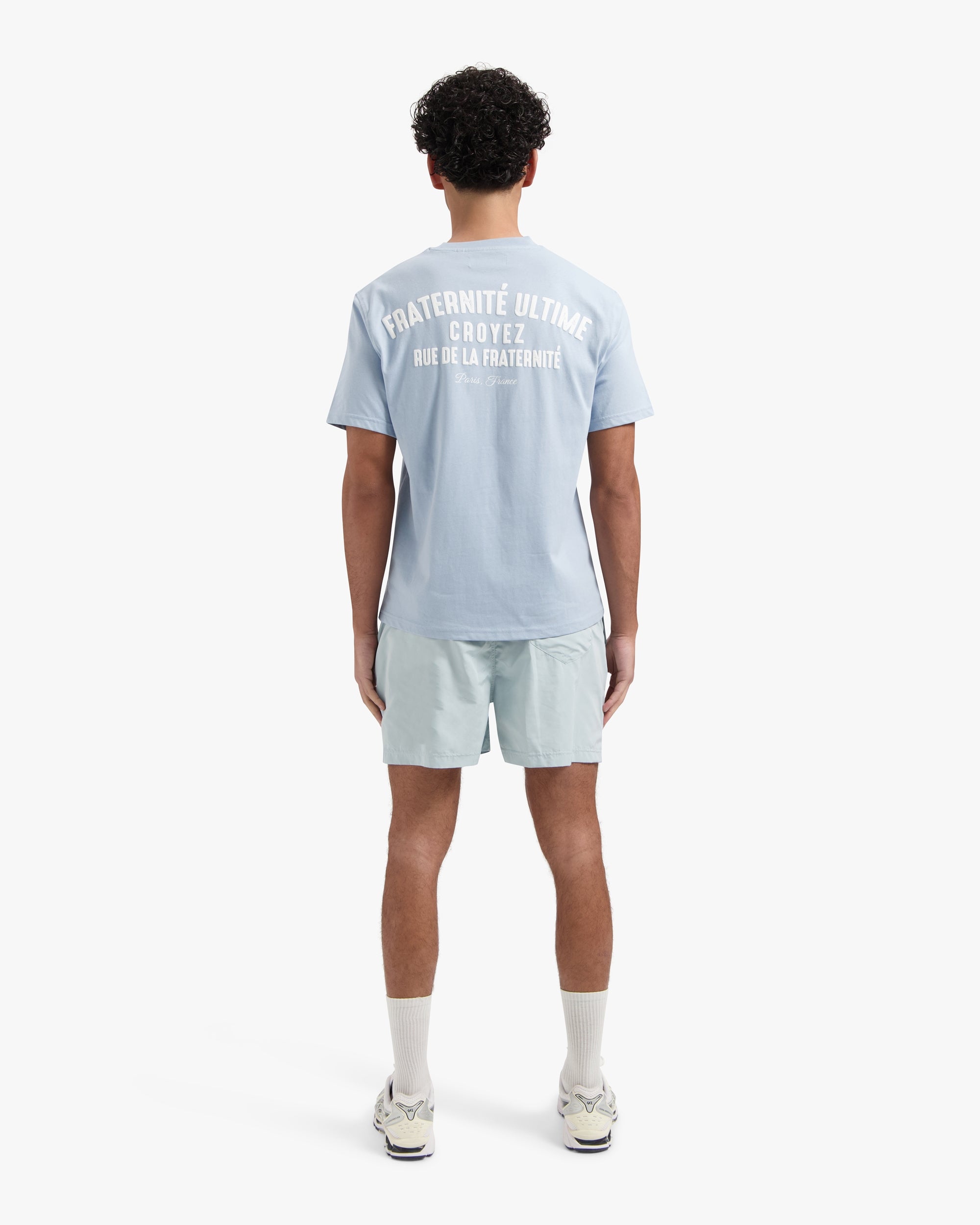 CROYEZ FRATERNITÉ SWIM SHORTS | LIGHT BLUE