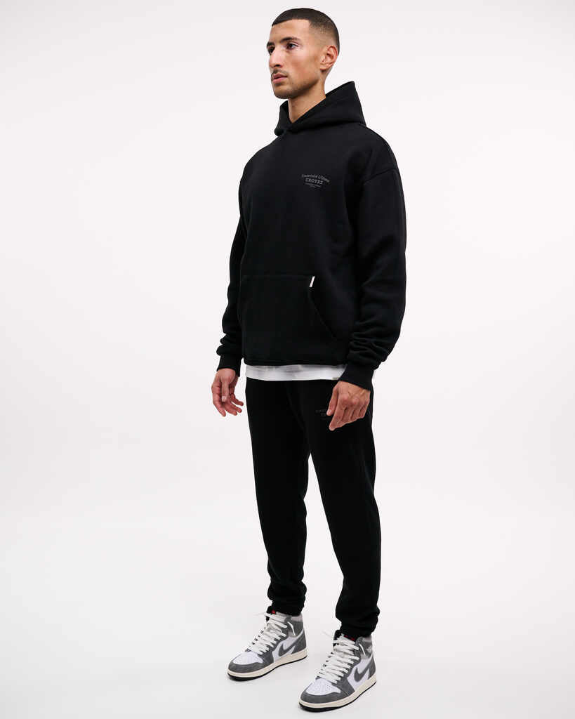 CROYEZ FRATERNITÉ TRACKSUIT | BLACK/BLACK