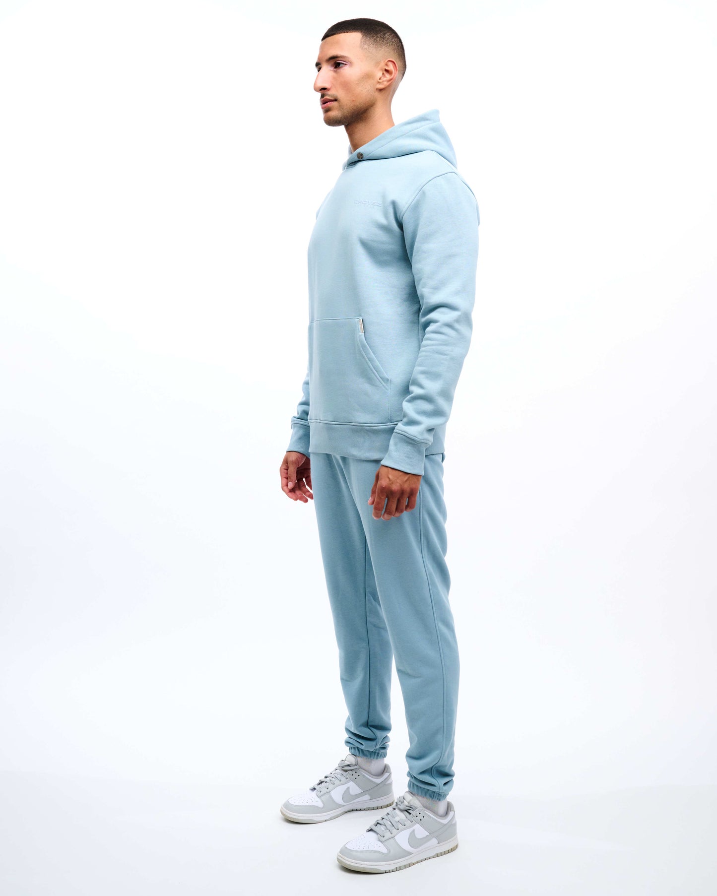 CROYEZ ORGANETTO TRACKPANTS - DUST BLUE
